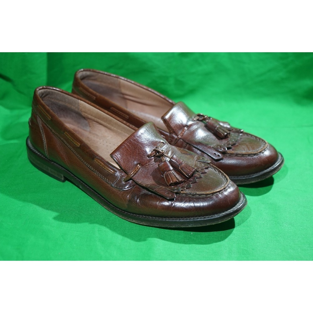 Russell & Bromley Shoes Mens EU41 US 8  Tassel Loafers Slip-On Tan